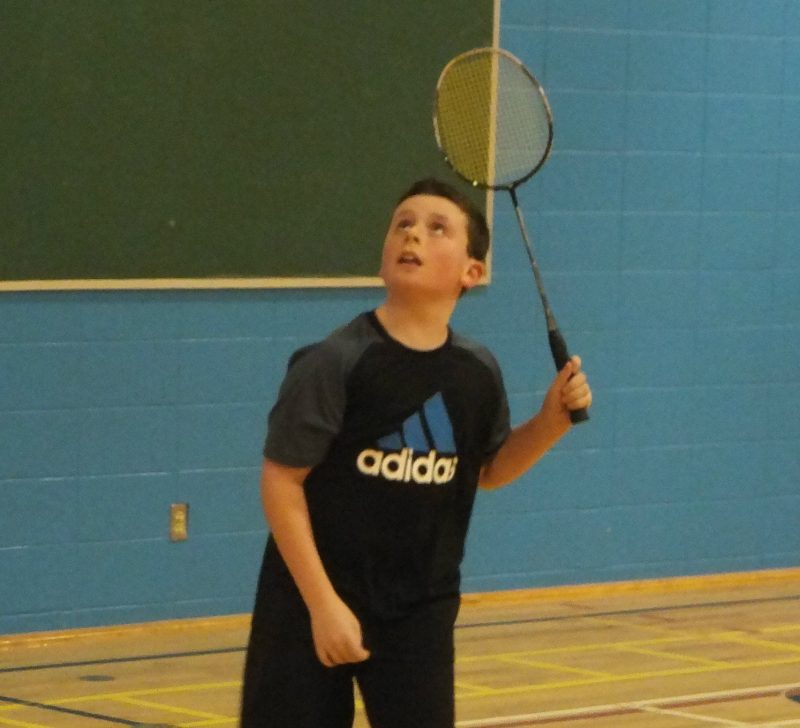 Alexis Hogue est un espoir des Polypus en badminton. | Photo: gracieuseté