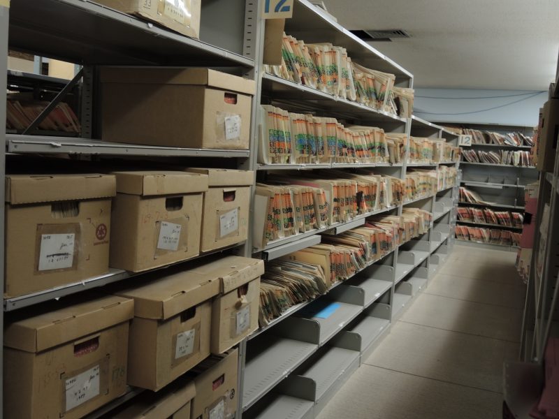 Le palais de justice garde des milliers d'archives. | TC Média - Sarah-Eve Charland