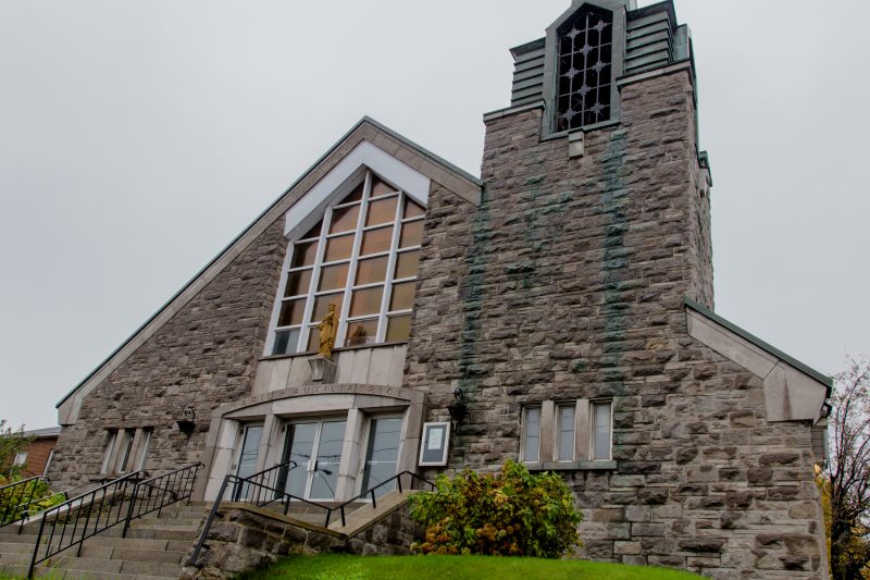 L’église Marie-Auxiliatrice est l’un des deux bâtiments concernés par ce sondage.