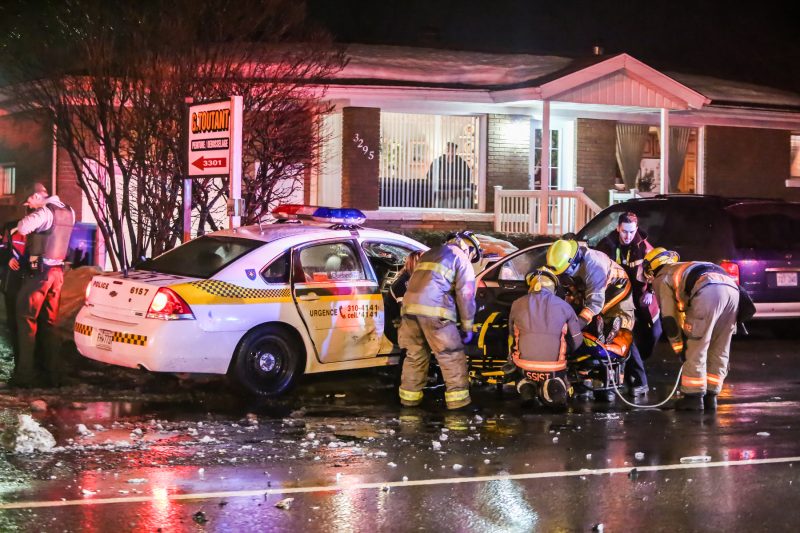 Un accident s'est produit sur le boulevard Fiset à Sorel-Tracy le 1er mars | TC Média - Pascal Cournoyer