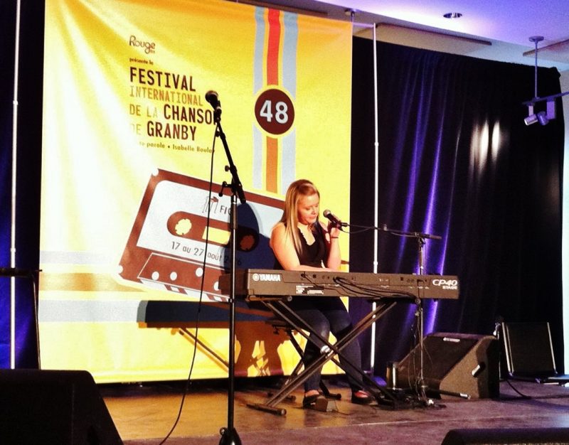 La chanteuse Karolane Millette a passé les auditions pour participer au Festival international de la chanson de Granby en août prochain. | Photo: Gracieuseté