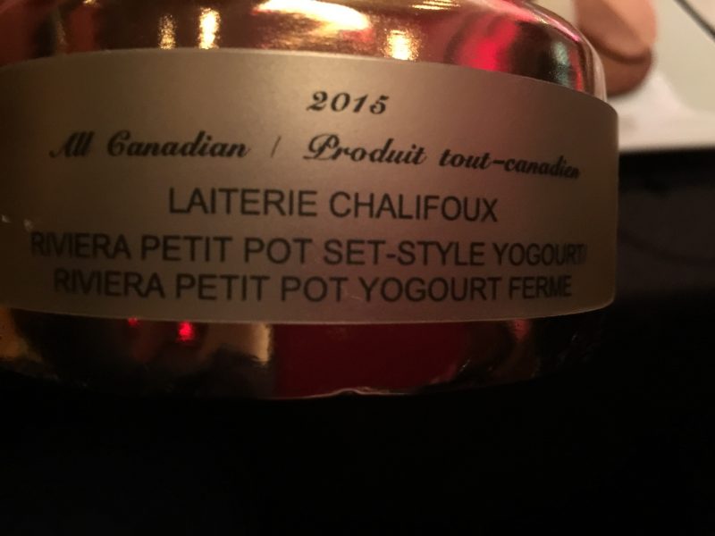 La Laiterie Chalifoux a gagné un prix pour son produit Petit Pot Yogourt. | Gracieuseté