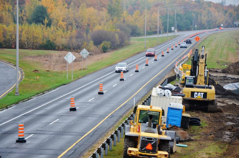 Deas travaux sur l'autoroute 30 débutent aujourd'hui. | Photo: TC Média - Archives