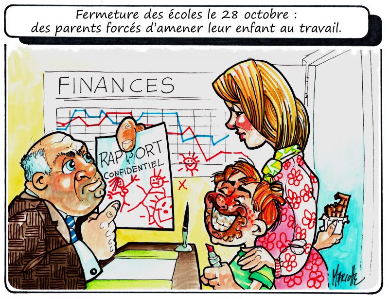 Caricature de Gilles Bill Marcotte, 3 novembre 2015. | Gilles Bill Marcotte