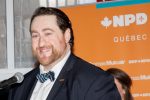 Bulletin matinal : Tom Mulcair à Sorel-Tracy… sous la pluie!