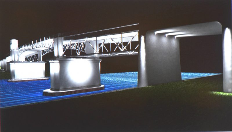 Le pont Turcotte sera illuminé en 2017. | Photo: TC Média – Julie Lambert