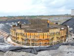 Le chantier du parc éolien occupe une cinquantaine de travailleurs