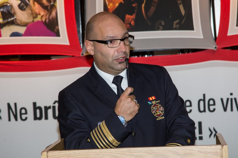 Le directeur général du Service de sécurité incendie, Carl Woods. | TC Média - Pascal Cournoyer