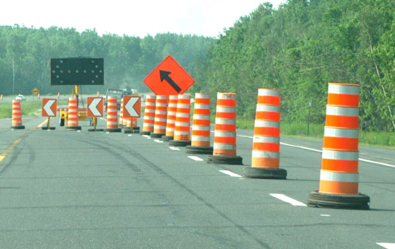 Des travaux forceront la fermeture d'une voie sur deux sur l'autoroute 30 et le boulevard des Érables le 14 décembre. | TC Média - archives