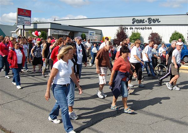 La marche «Les Kilomètres de l'espoir» est en vigueur depuis plusieurs années à Sorel-Tracy. | Photo: TC Média - archives