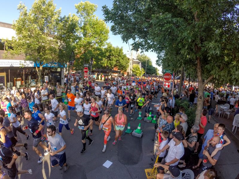 La course du 5 km du Festival de la gibelotte attire plus de 1600 coureurs au mois de juillet. | TC Média - Pascal Cournoyer