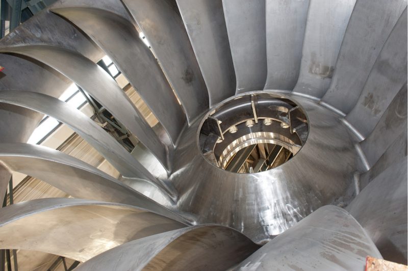 Alstom a notamment fabriqué de multiples turbines Francis. | TC Média - Archives
