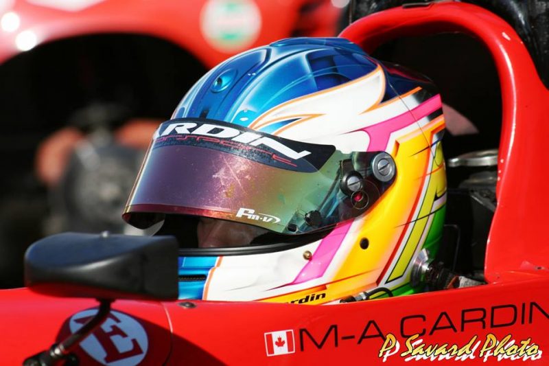 Le Sorelois Marc-Antoine Cardin n’a participé qu’à une seule course en Formule 1600 cette année. | P. Savard photo