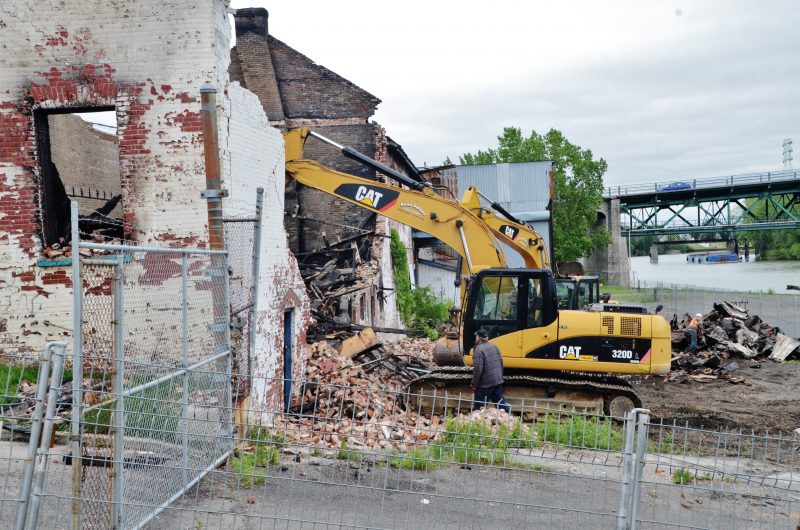Les travaux de démolition d’urgence ont nécessité un investissement de plus de 38 000$ de la Ville de Sorel-Tracy.
