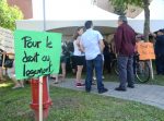 Ils manifestent pour l’ajout de logements décents