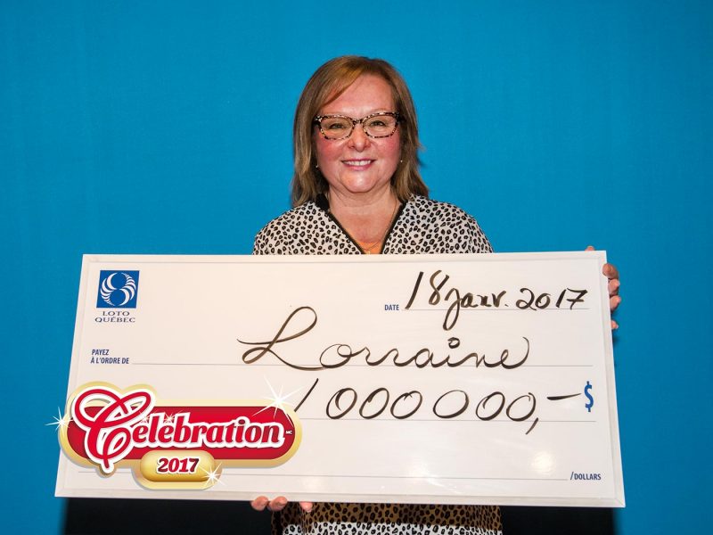 Lorraine Lafond Dionne est nouvellement millionnaire. | Loto-Québec