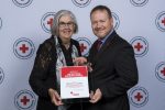La bénévole Michèle Lacombe honorée