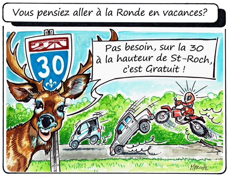 Caricature de Gilles Bill Marcotte - 21 juillet 2015. | Gilles Bill Marcotte