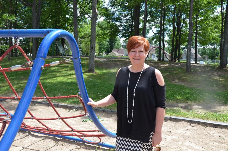 La rénovation du parc Bibeau est un projet de la conseillère Dominique Ouellet. | Photo: TC Média – Sarah-Eve Charland