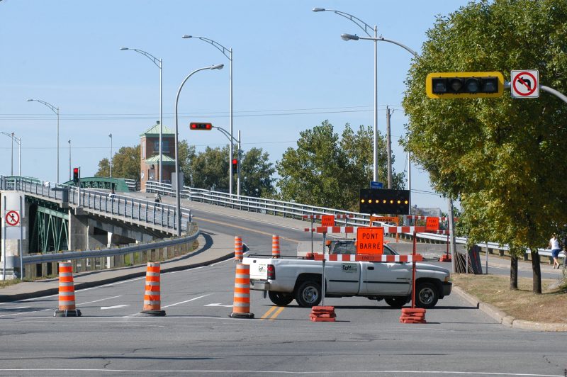 Des travaux auront lieu le 27 novembre prochain entre 9 h et 16 h sur le pont Turcotte à Sorel-Tracy.  |  © TC Média - archives