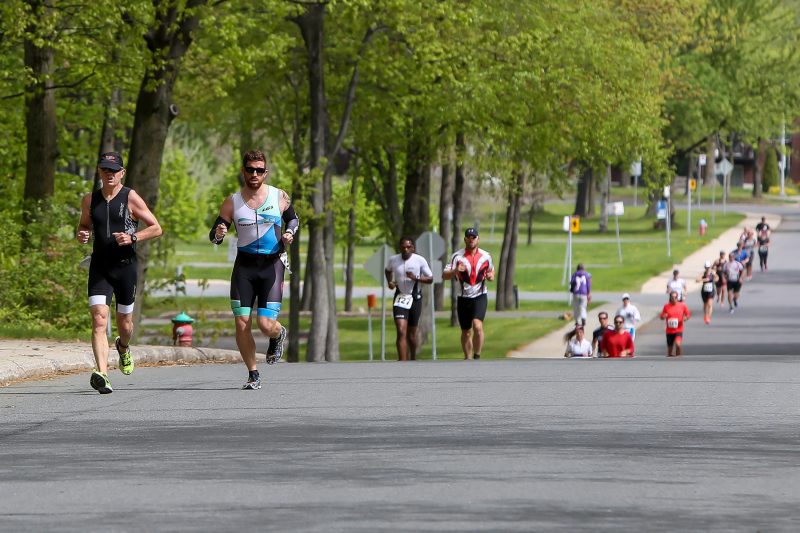 Cent quarante participants ont pédalé et couru au 24e Duathlon Sorel-Tracy, le 21 mai. | Pascal Cournoyer