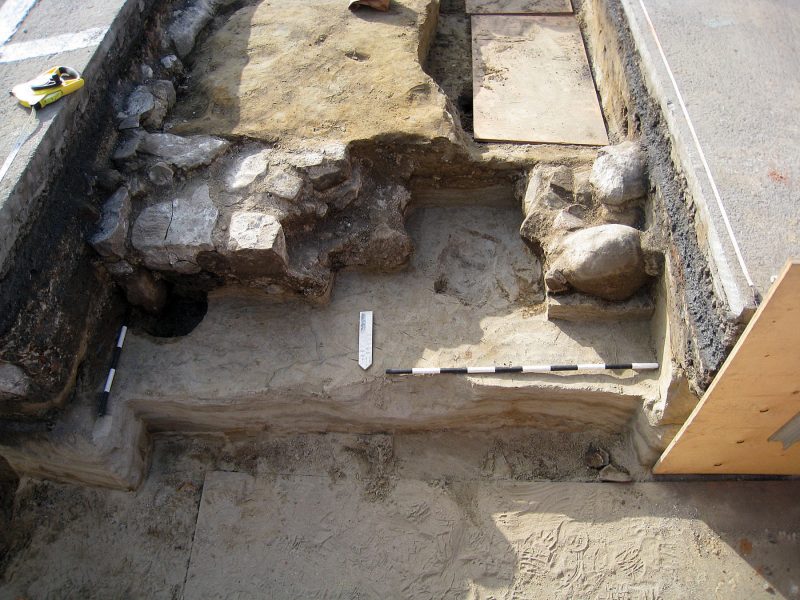 La première phase des fouilles archéologiques s’est déroulée en septembre 2013 et a permis de trouver différents artéfacts. | Gracieuseté / Alain Beaudoin