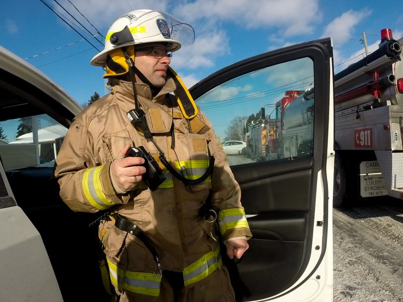Le directeur du Service de sécurité incendie, Carl Woods. | TC Média - Pascal Cournoyer