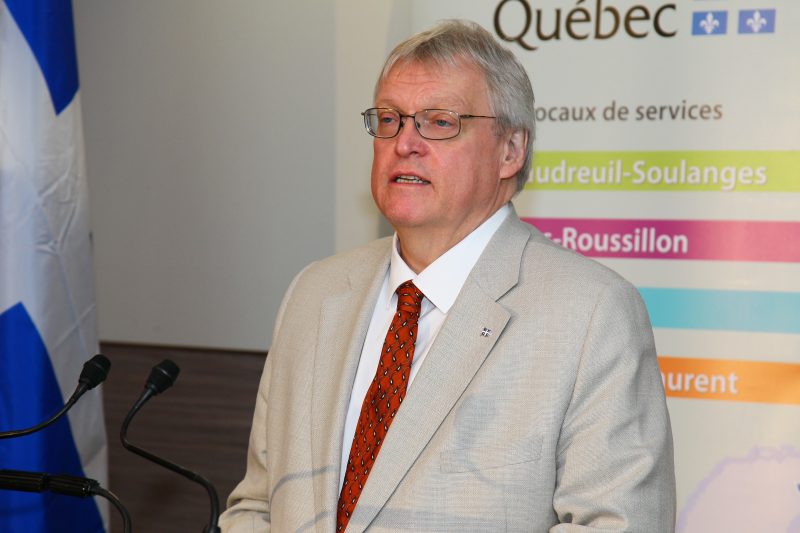 Le ministre de la Santé, Gaétan Barrette, a instauré un guichet d’accès à un médecin de famille provincial. | Photo: TC Média – Andrew Clark