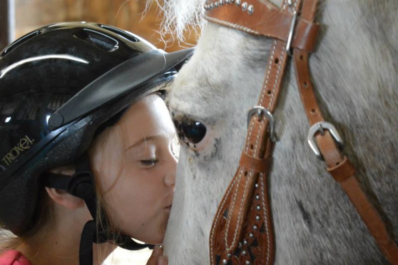 Apprivoiser son cheval est un grand plaisir. | Photo: TC Média – gracieuseté/Katerine Collette)