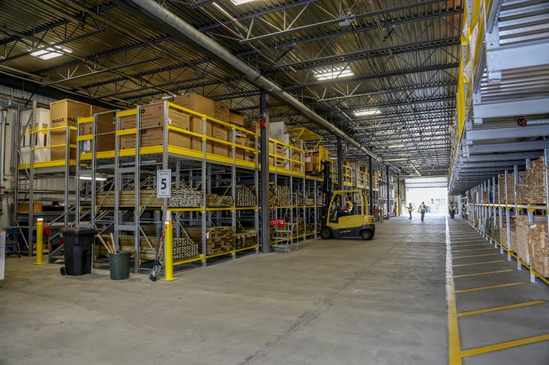 Le nouvel entrepôt de RONA de 12 500 pieds carrés est en fonction depuis la mi-juin. | TC Média - Pascal Cournoyer