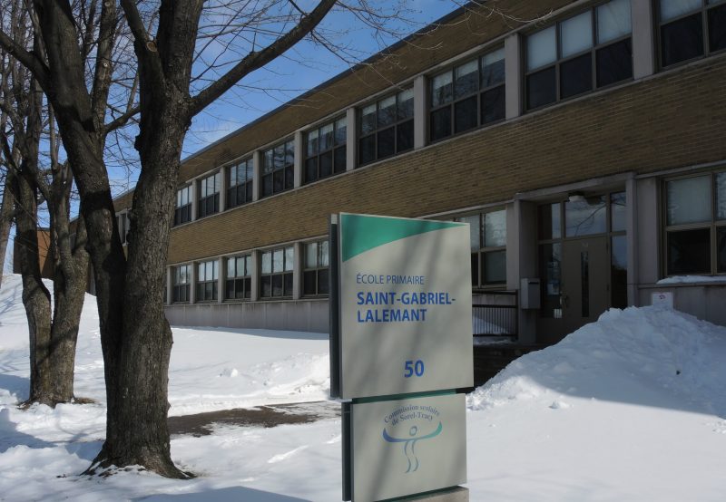 L’école primaire Saint-Gabriel-Lalemant est classée 9 sur l’échelle de défavorisation. | TC Média - Archives