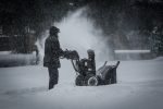 La première tempête de neige en photos
