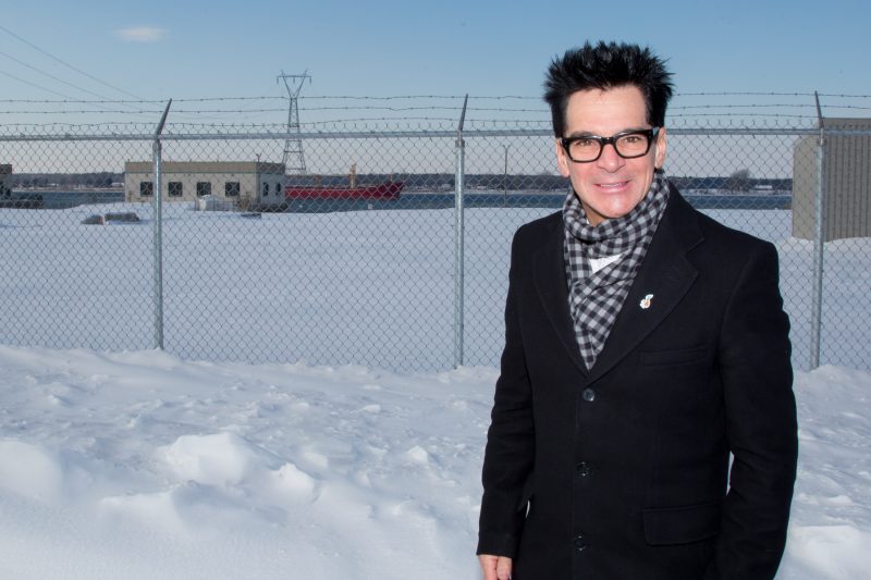 Sorel-Tracy a obtenu le titre de zone industrialo-portuaire. Le maire Serge Péloquin cherche à acquérir les terrains d’Hydro-Québec. | Photo: TC Média - Pascal Cournoyer