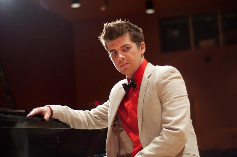 Antoine Laporte, à Montréal, en 2015, dans la salle de récital du Conservatoire de Montréal. | Photo: Gracieuseté/Félix Doyon
