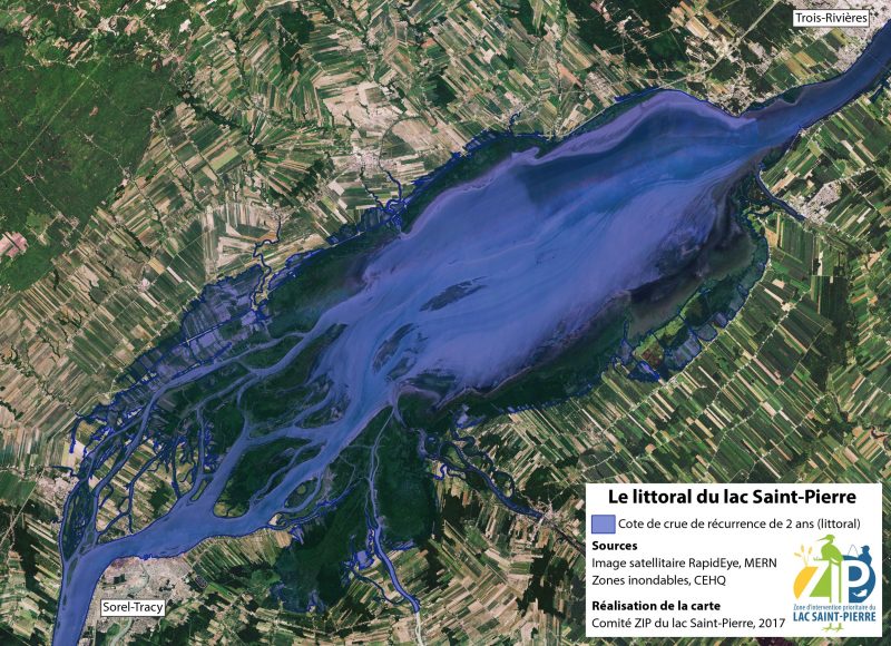 La Table de concertation du lac St-Pierre mettra en place un plan d’action pour sauvegarder le cours d’eau. | Gracieuseté