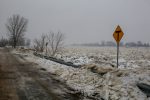 Des inondations isolent à nouveaux des résidents de Yamaska