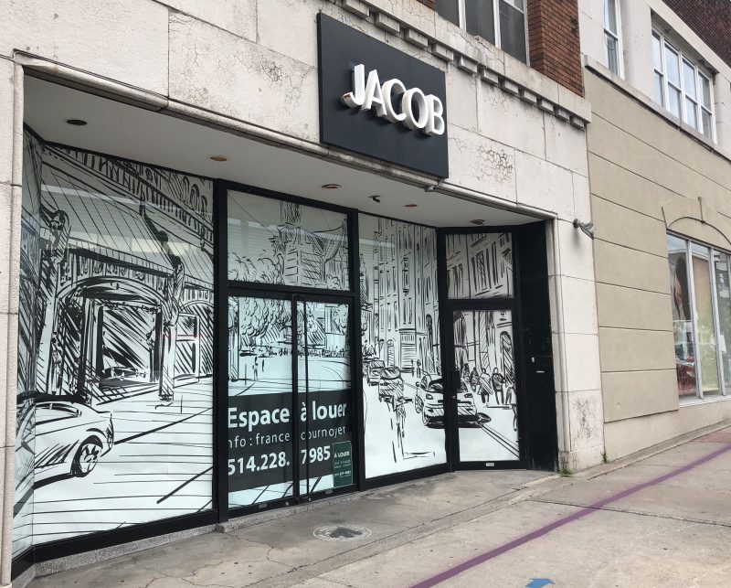 La boutique Jacob de Sorel-Tracy, la dernière toujours en activité, est officiellement fermée. (Photo : Xavier Demers)