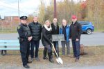 La Ville de Contrecœur et le CN plantent 800 arbustes