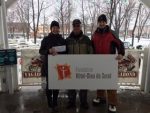 Le Club VTT Vagabond du Bas-Richelieu amasse 500$ pour la Fondation Hôtel-Dieu