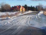 Le temps doux a provoqué un embâcle pendant le temps des Fêtes à Yamaska