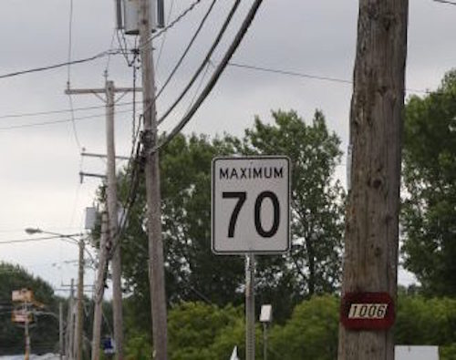 La vitesse maximale a été réduite à 70 km/h sur une portion de la route 132 à Contrecœur
Photothèque | Les 2 Rives ©