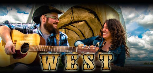 Le duo WEST présentera des chansons de style country-folk-happy.
Photo gracieuseté 