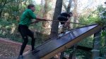 Une première course à obstacles dans la région