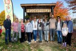 Un frigo Touski et un terrain de volleyball inaugurés à Saint-Roch-de-Richelieu