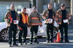 Les pompiers amassent près de 13 000 $ pour les grands brûlés