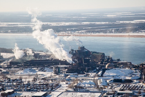 La région de Sorel-Tracy a longtemps été considérée comme l’une des plus polluées au Québec.
Photo Pascal Cournoyer | Les 2 Rives ©