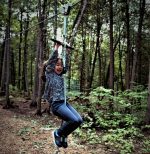 Un circuit d’hébertisme dans les arbres au parc De Grandpré de Sorel-Tracy cet été