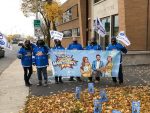 Convention collective : des enseignants manifestent à Sorel-Tracy