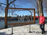 Une nouvelle sculpture à admirer à Saint-Ours