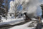 Une résidence est la proie des flammes dans le rang Nord à Sorel-Tracy